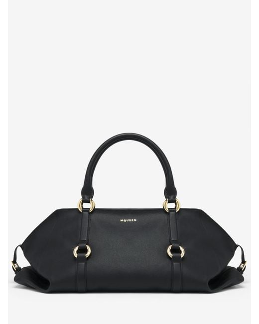 Borsa Farringdon Maxi di Alexander McQueen in Black
