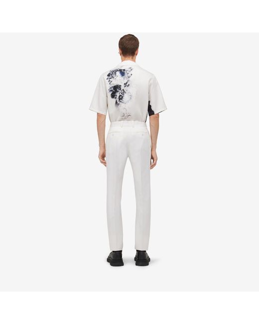 Alexander McQueen Hawaii-hemd mit dutch flower-motiv in Black für Herren