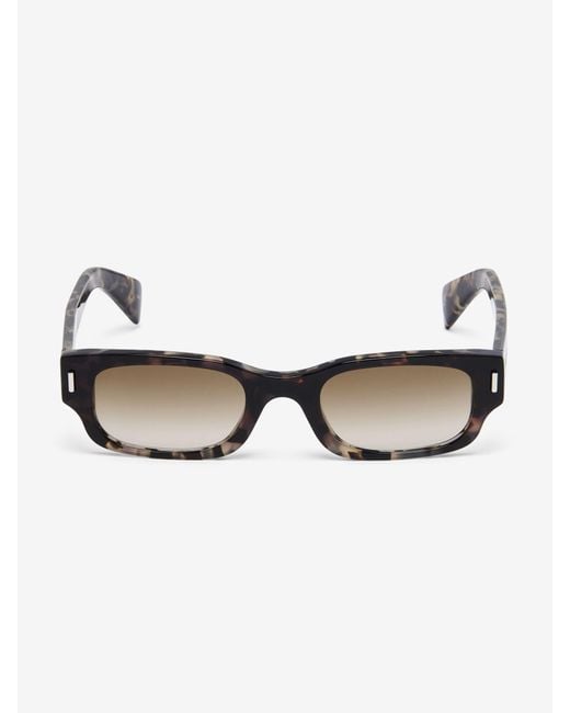 McQueen Multicolor T-Bar Rivet Panthos Sunglasses