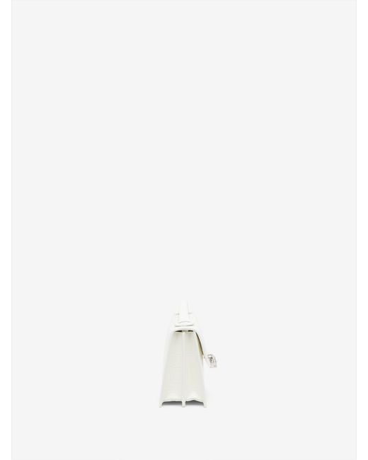 McQueen White Skull Top Handle