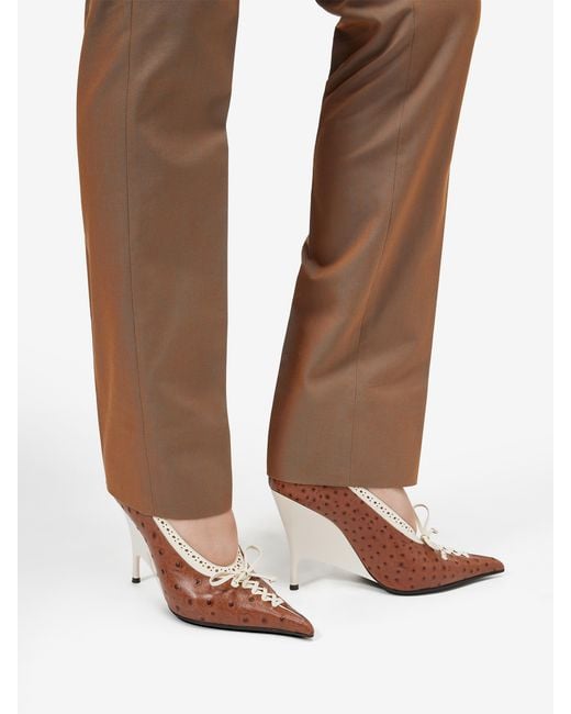 McQueen Brown Koko Pump