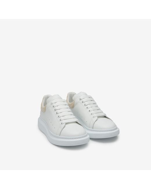 Alexander McQueen Sneaker mit oversized-sohle in White für Herren