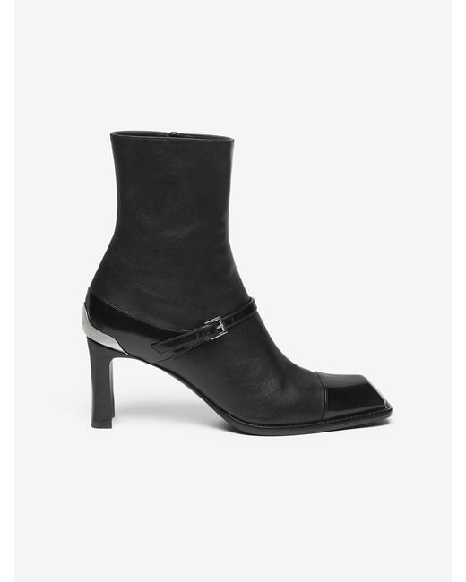 McQueen Black Niko Ankle Boot