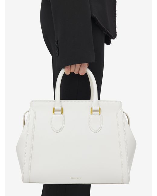 Borsa Birdee Grande di Alexander McQueen in Natural