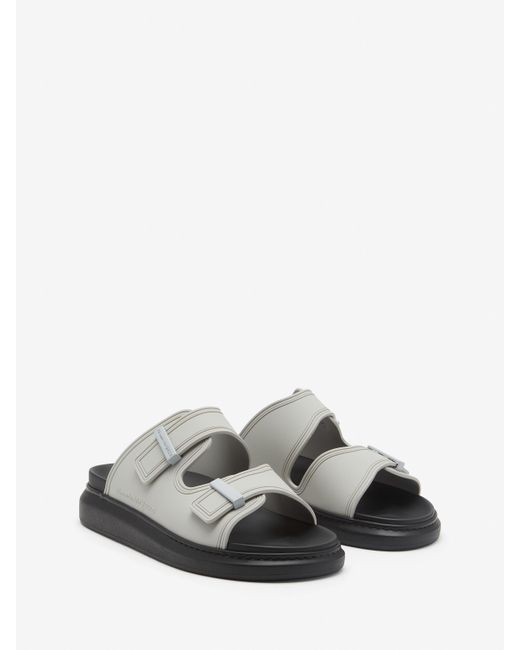 Alexander McQueen White Hybrid Slide for men