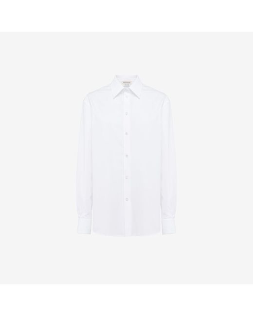 Camicia uomo oversize di Alexander McQueen in White