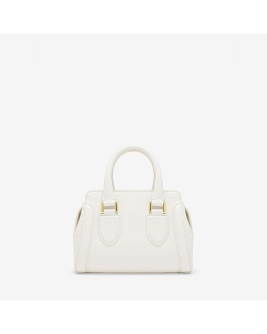 Alexander McQueen White Mini Birdee Bag