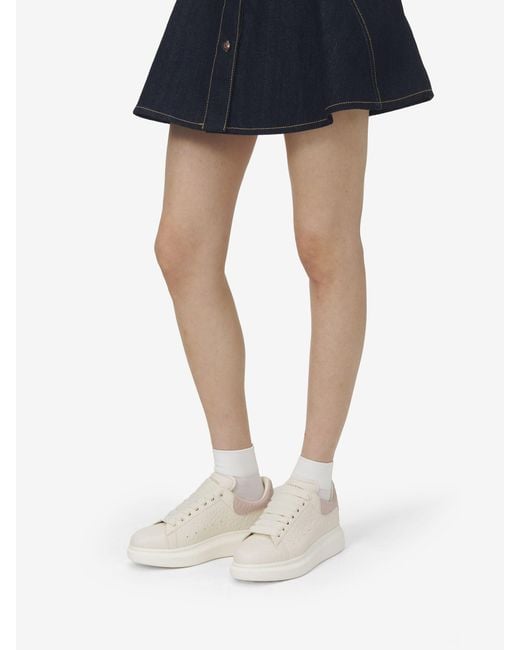 McQueen White Oversized Sneaker