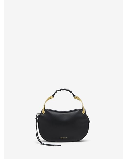 McQueen Black Wishbone Mini