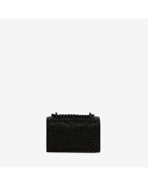 Alexander McQueen ミニジュエルドサッチェル Black