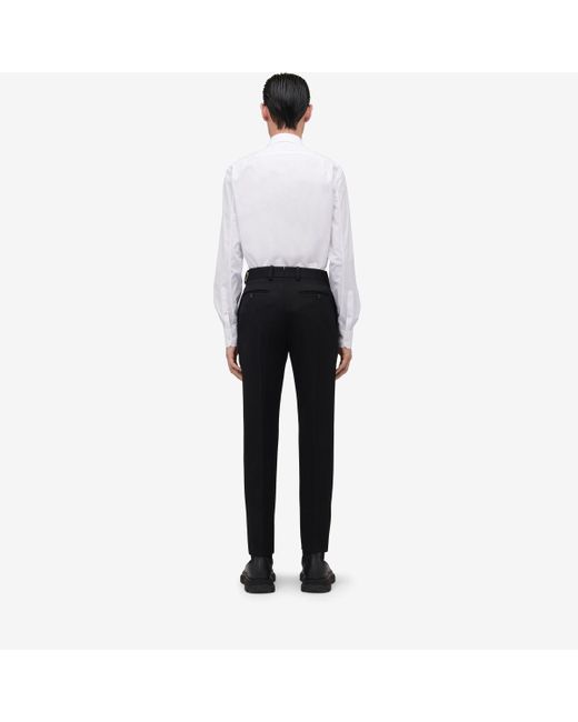 Alexander McQueen Tailoring-zigarettenhose in Black für Herren
