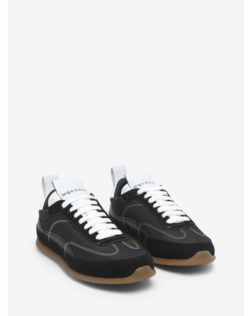 McQueen Black Ec1 Sneaker