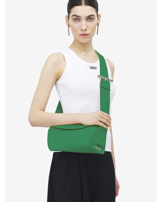 Sac T-Bar Sling Alexander McQueen en coloris Green