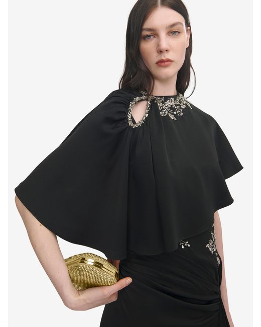 McQueen Natural Long Knuckle Clutch