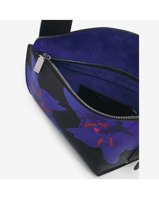 メンズ Alexander McQueen Mcqueen Tバー スリング バッグ Blue