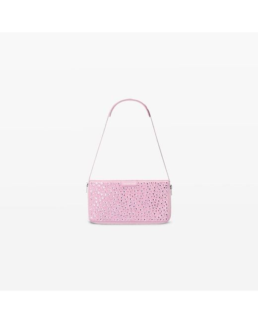 Alexander Wang Pink Siren Crystal Mini Bag