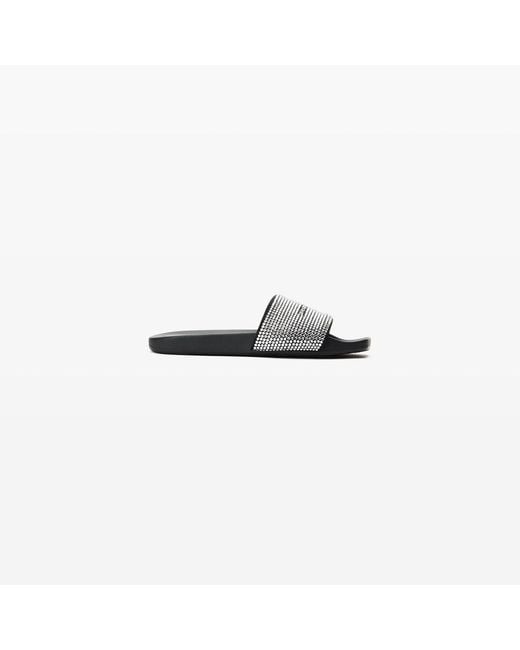 Alexander Wang White Aw Crystal Pool Slide