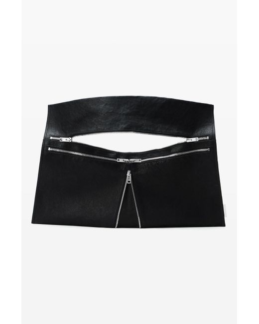 Alexander Wang Black Large Calfskin Geo Bag