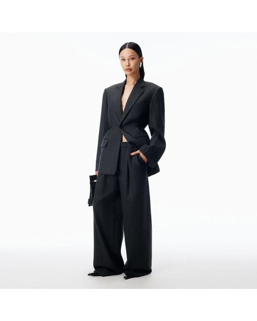Alexander Wang Black Tailored Pant