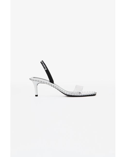 Alexander Wang Nova Slingback Sandals in White | Lyst