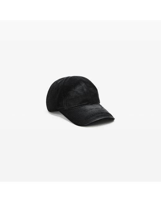 Alexander Wang Black Logo Embroidered Cap