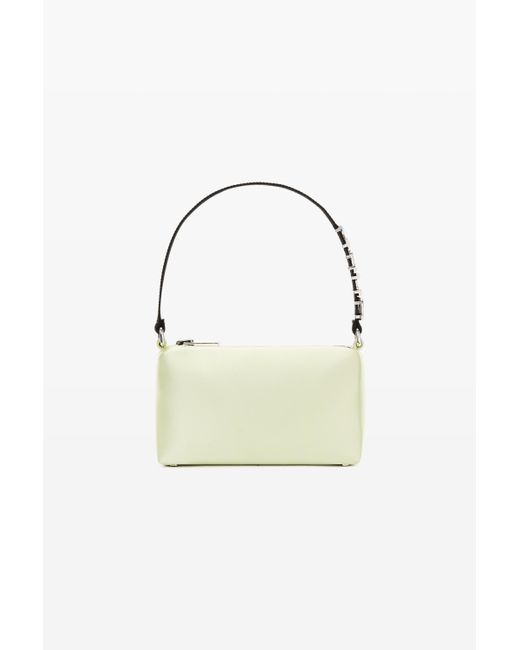 Alexander Wang Heiress Medium Pouch In Satin in Metallic Lyst