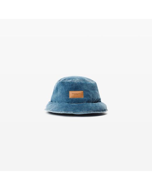Alexander Wang Blue Down Bucket Hat