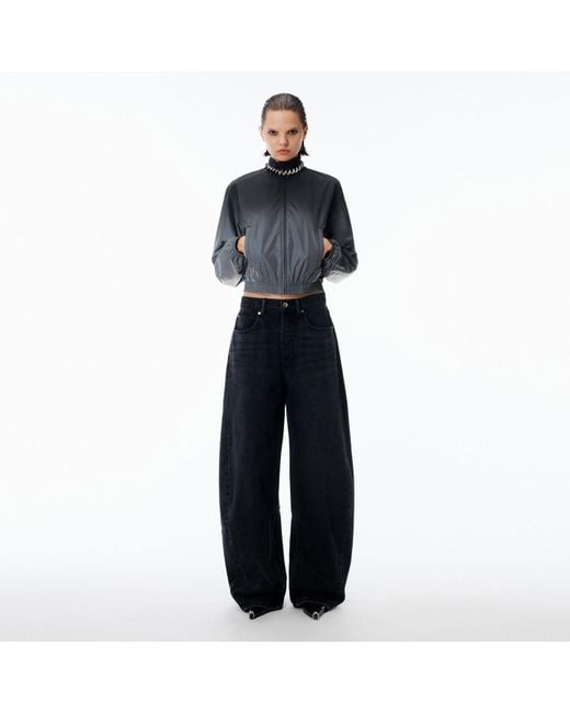 Alexander Wang Blue Crystal Blow Up Jean