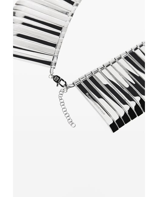 Alexander Wang White Encore Necklace