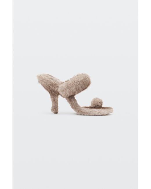 Alexander Wang White Paloma 105Mm Sandal