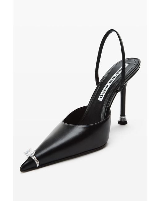 Alexander Wang White Akilita Slingback