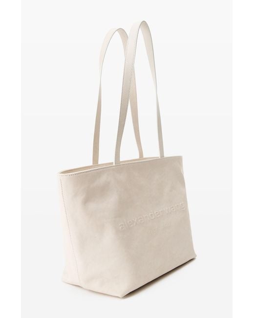 Alexander Wang White Punch Medium Tote