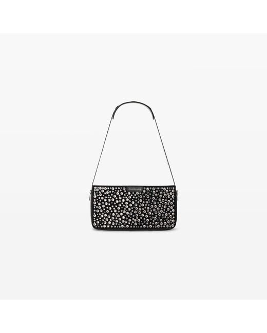 Alexander Wang White Siren Crystal Mini Bag