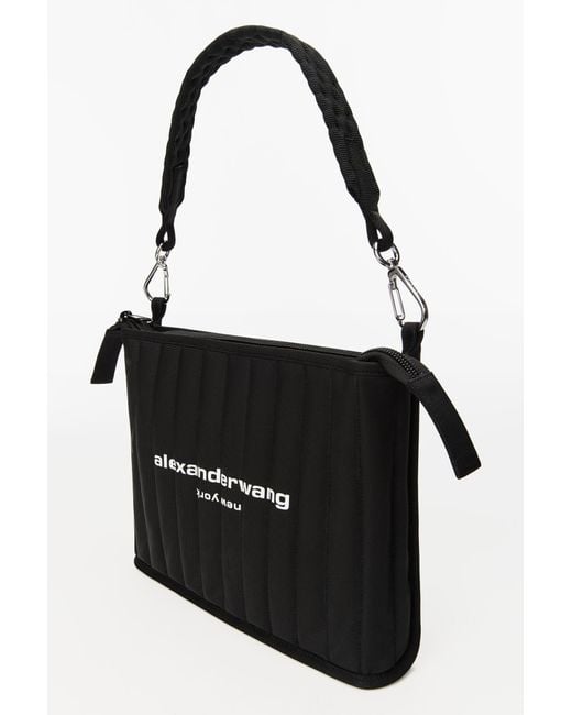 Alexander Wang Black Elite Tech Shoulder Bag