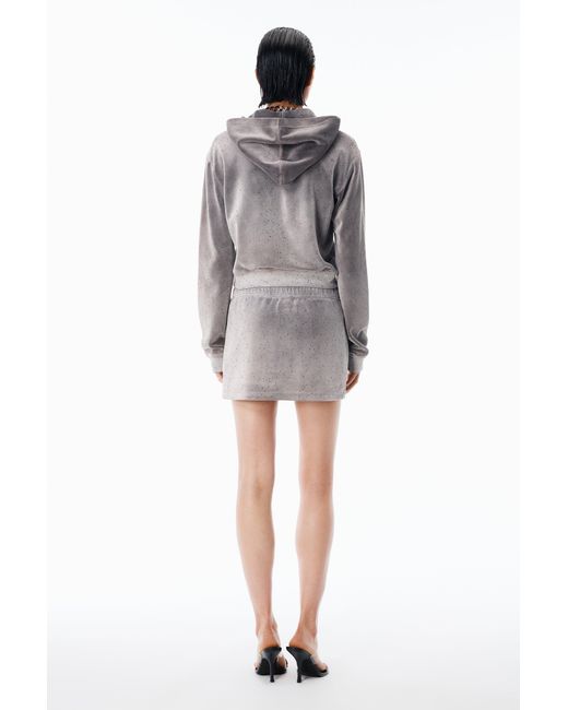 Alexander Wang Natural Shrunken Hoodie