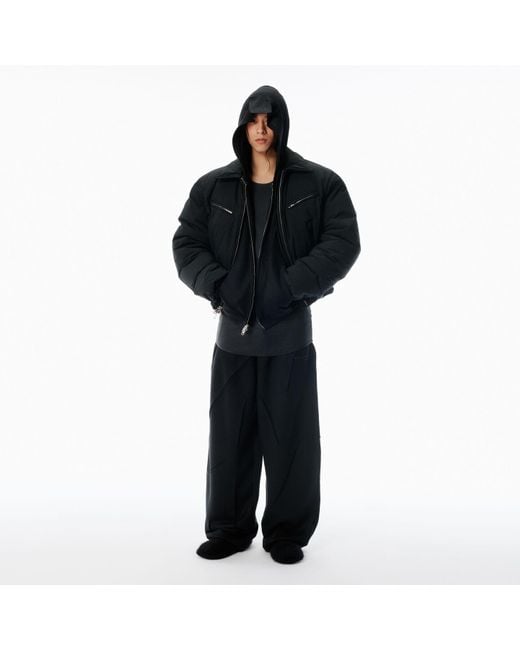 Alexander Wang Black Essential Puffer Jacket
