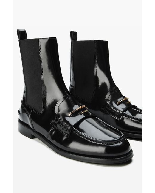 Alexander Wang Black Carter Ankle Boot