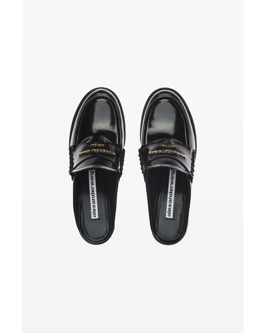 Alexander Wang Black Carter Mule