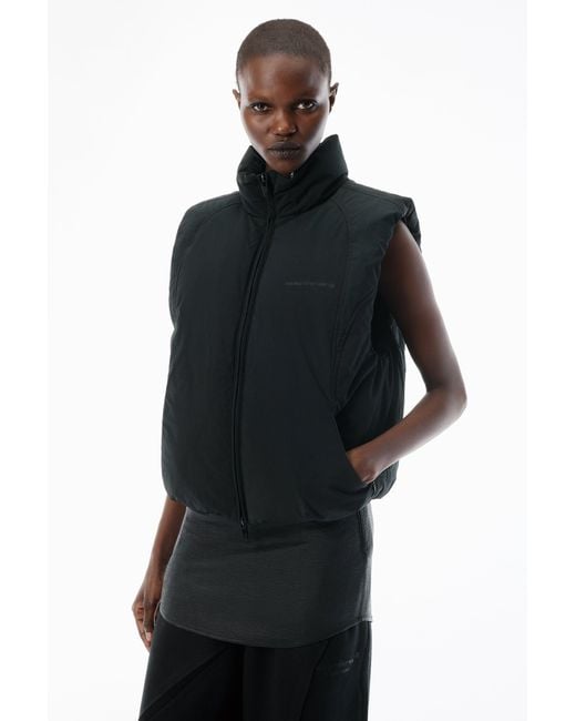 Alexander Wang Black Puffer Vest