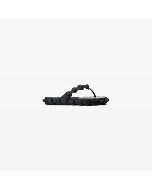 Alexander Wang Black Rapture Flip Flop