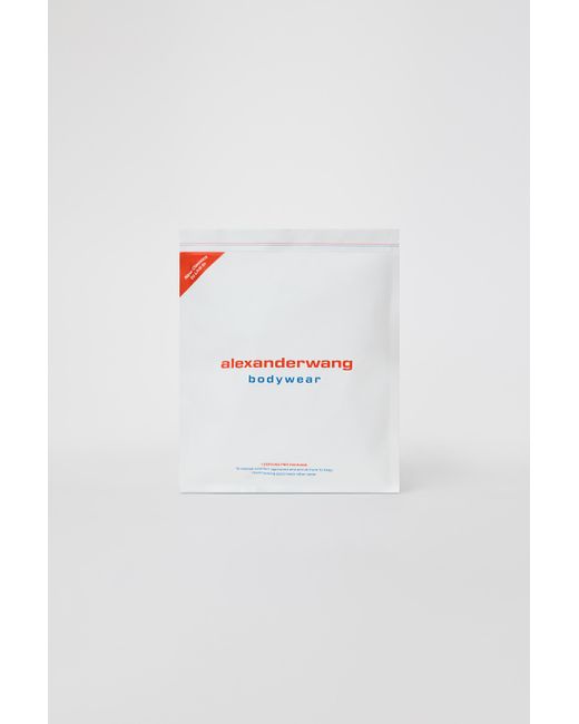 Alexander Wang White Boxer Brief In Cotton