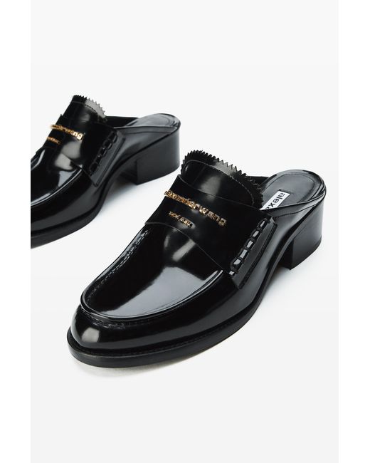 Alexander Wang Black Carter Mule