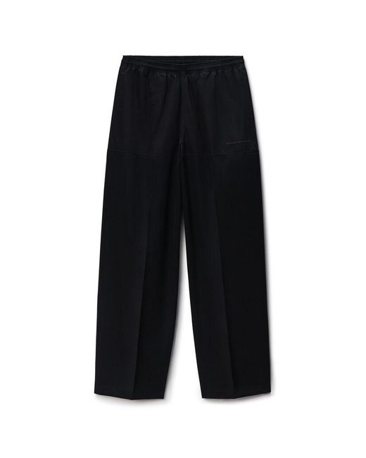 Alexander Wang Blue Mid-Rise Boxer Panel Pant Relaxed for men
