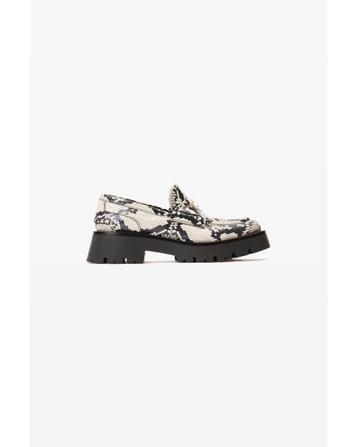 Alexander Wang Black Carter Lug Loafter