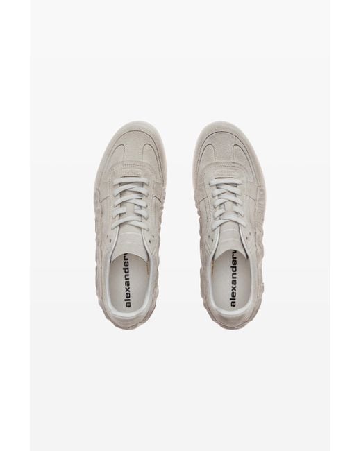 Alexander Wang Multicolor Men's White Leather Lex Sneakers