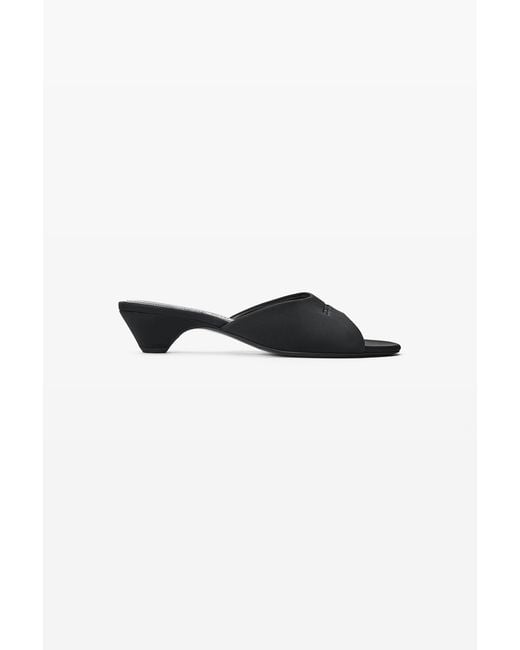 Alexander Wang Black Cher 35Mm Kitten Mule