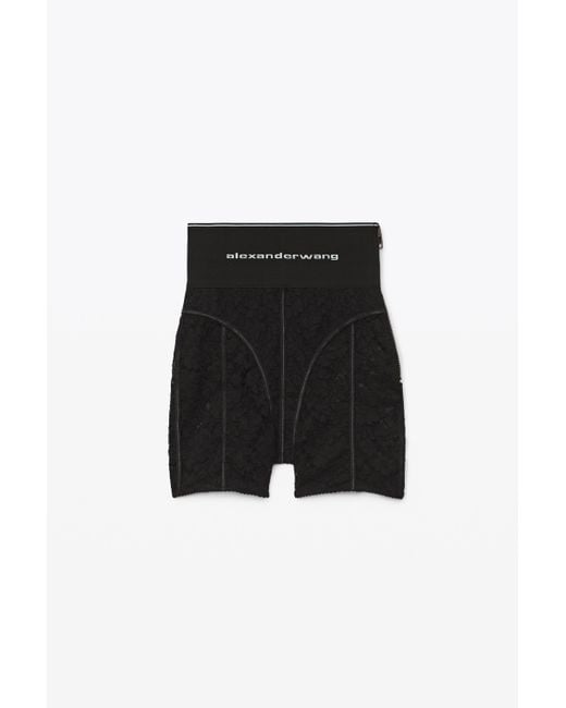 alexander wang lace bike shorts