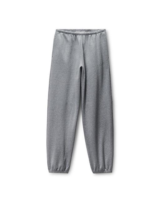 Alexander Wang Blue Mid-Rise Sweatpant
