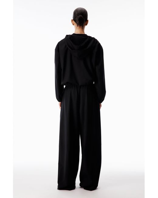 Alexander Wang Black Zip Up Hoodie