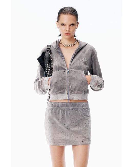 Alexander Wang Natural Shrunken Hoodie